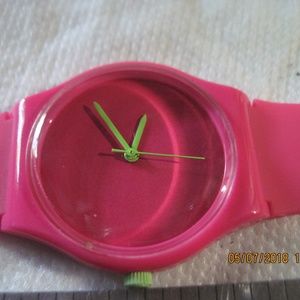 Krippl Sempre Hot Pink Colour Watch